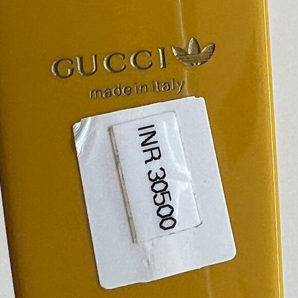 Gucci x Adidas Logo Headband Yellow NWOT - Picture 7 of 8